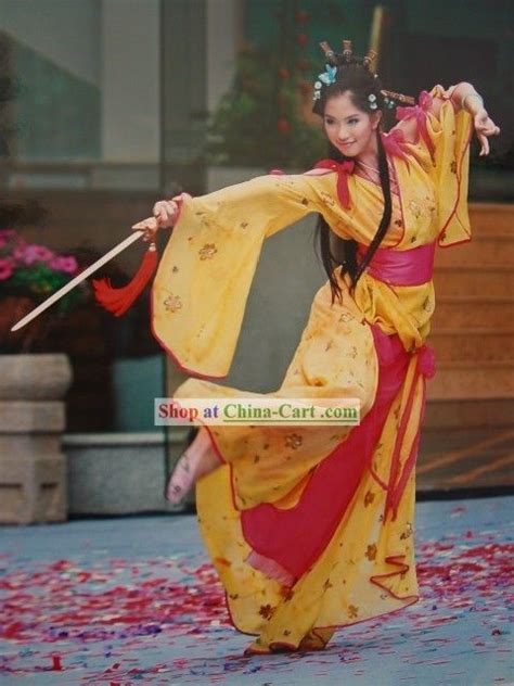 Ancient Chinese Swords Dance Costumes Complete Set Dallas | Sword dance ...