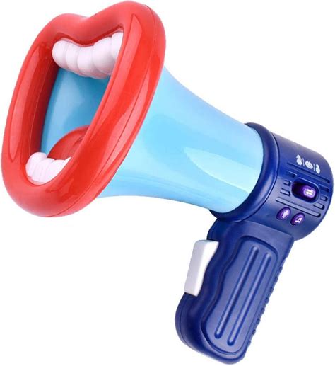 Gyratedream Kids Voice Changer Toy, Kids Trumpet Recording Microphone Toy Voice Change Speaker ...