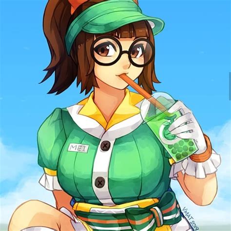 Hey everybody! Have a sweet Honeydew Mei 🥤🍉 #Overwatch #OverwatchMei Hope you‘re doing fine. To ...