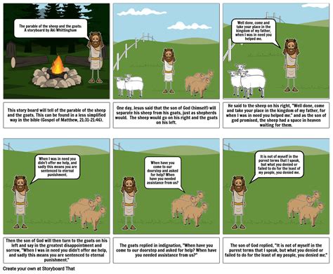 Story Master 1: The Parable of the Sheep and the Goats – CLF Online ...