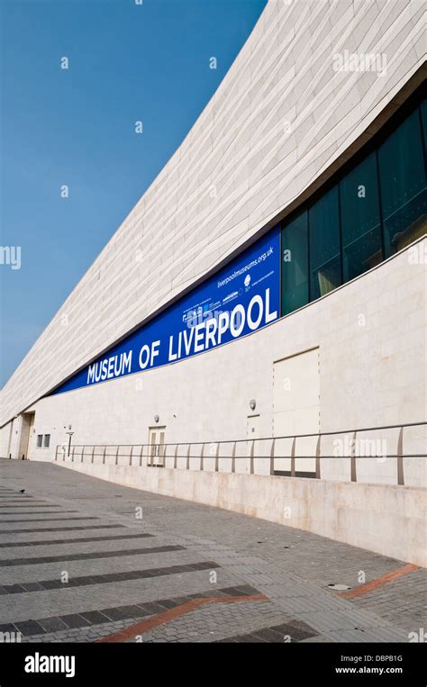 Museum of Liverpool, Pier Head, Liverpool Waterfront, UK Stock Photo ...