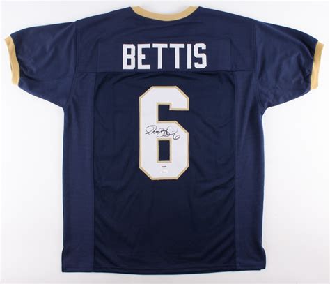 Jerome Bettis Signed Notre Dame Fighting Irish Jersey (JSA COA & PSA ...