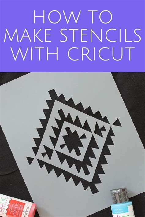 How to Make a Stencil with a Cricut | How to make stencils, Cricut stencils, Stencils tutorials