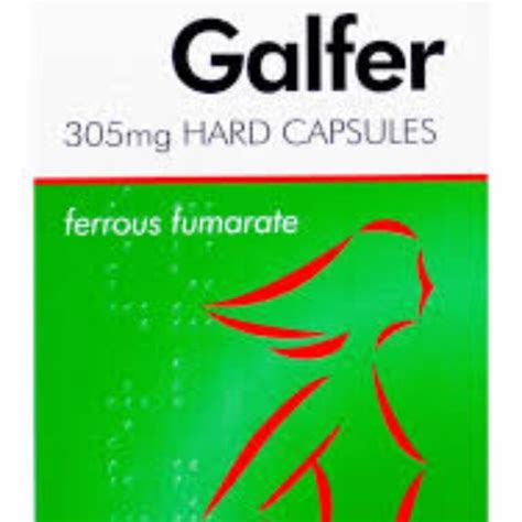 Galfer 305 mg Hard Capsules 28Pk | HealthWise