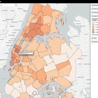 Interactive Map Showing Territories of All Known Gangs in New York City ...