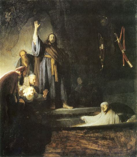 Rembrandt - The Raising of Lazarus