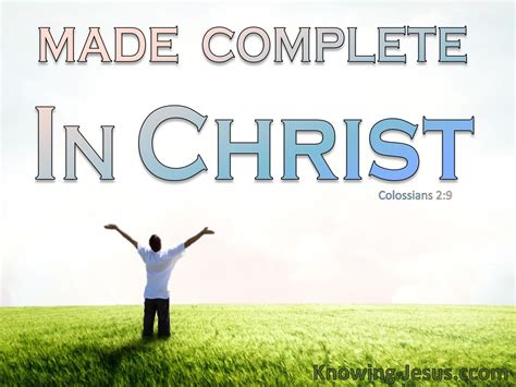 Made Complete in Christ