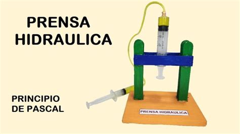 Materiales para construir prensa hidráulica con jeringas | Actualizado noviembre 2024