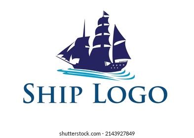 Pirate Ship Logo Design Stock Vector (Royalty Free) 1376490278 | Shutterstock