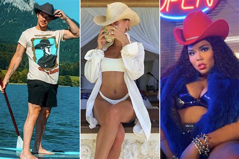 Celebrities can't stop wearing cowboy hats