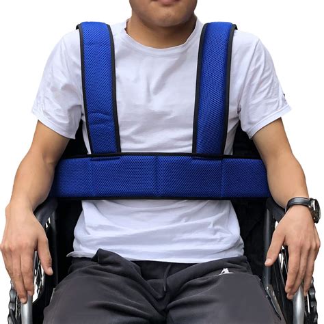 Wheelchair Seat Belt Torso Support Vest for Patient Elderly & Disabled ...