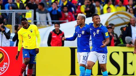 Ecuador 0 - 3 Brazil - Match Report & Highlights