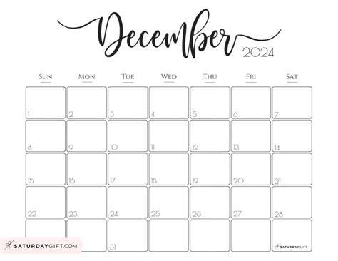 Dec 2024 Calendar - Agna Lorain