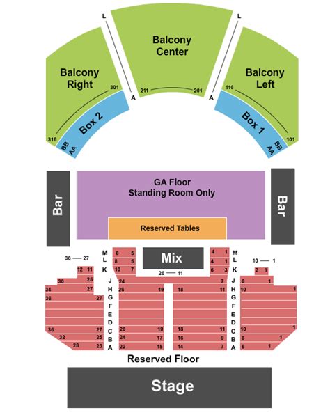 House Of Blues Dallas Seating Chart & Maps - Dallas