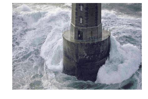 Lighthouse in a Storm, Brittany, France [931x624] : r/waterporn