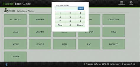 Announcing the General Release of Time Clock v1.4 - Procede Software