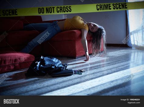 Crime Scene Simulation Image & Photo (Free Trial) | Bigstock