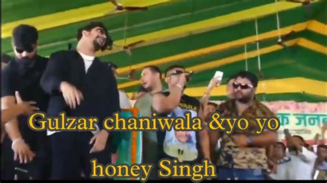 Gulzar chaniwala &yo yo honey Singh live show in Sikar Rajasthan tau ...