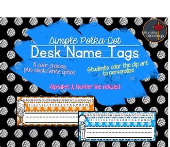 Editable Desk Name Tags/Name Plates | Desk name tags, Alphabet line, Name tags