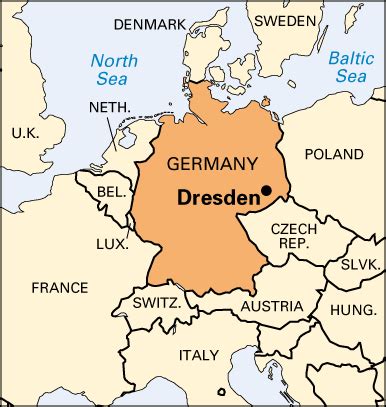 Dresden: location -- Kids Encyclopedia | Children's Homework Help ...