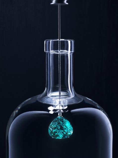 Most expensive gin bottle ever created by Belgian jewelry designer ...