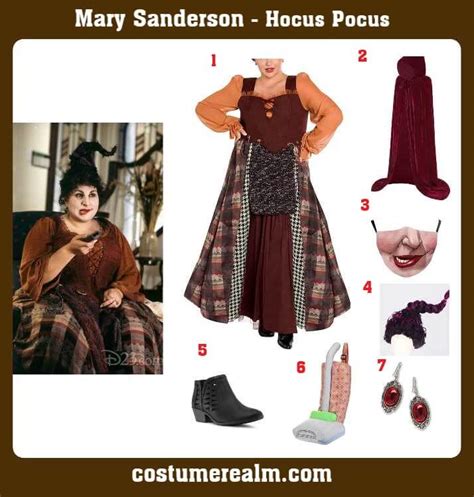 How To Dress Like Mary Sanderson Costume Guide For Halloween