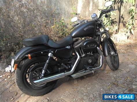 Black Harley Davidson Iron 883 Picture 1. Album ID is 97997. Bike located in Mumbai - Bikes4Sale