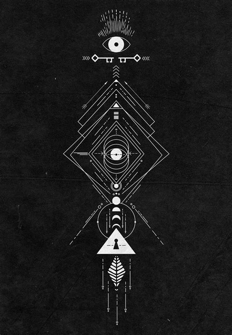 Leif Podhajsky — Occult | Occult tattoo, Geometry art, Sacred geometry art