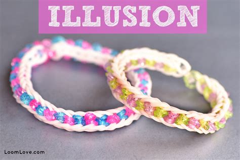 How to Make the Illusion Rainbow Loom Bracelet