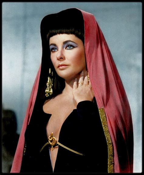 Rare and Beautiful Color Photos of Elizabeth Taylor Portrayed the Egyptian Queen Cleopatra, 1963 ...