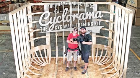 Cyclorama: Cyc Wall Framing Kit - YouTube