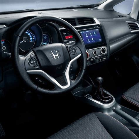 Honda Jazz Interior with Dashboard and Infotainment Display