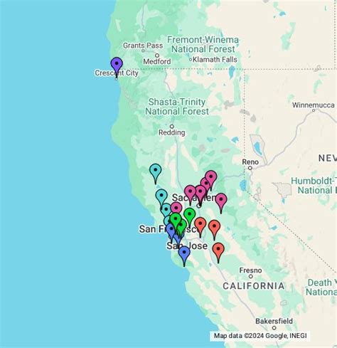 Sutter Health Hospitals Map - Google My Maps