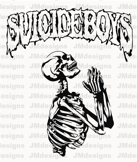 Suicideboys SVG File, Suicideboys Skeleton Svg, Suicideboys Digital Download - Etsy