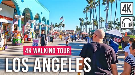 Los Angeles 4K Walking Tour - 4-hour LA Walk with Captions & Immersive Sound [4K/60fps] - YouTube