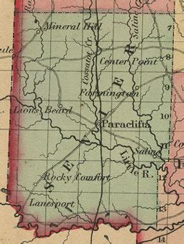 Sevier County, Arkansas Genealogy, History, maps with DeQueen ...