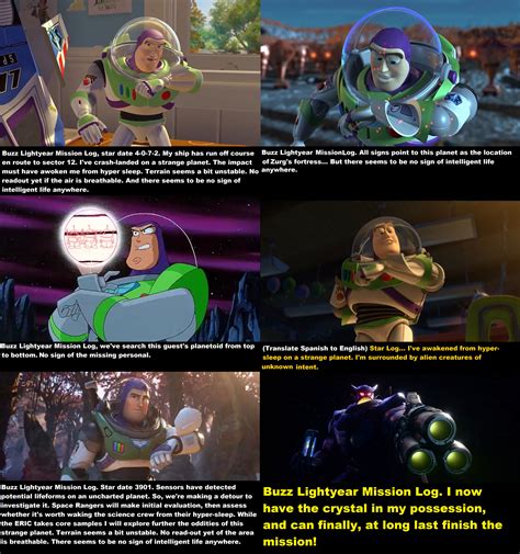 Buzz Lightyear Mission Logs by MnstrFrc on DeviantArt