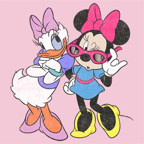 Daisy Duck And Minnie Mouse Anime