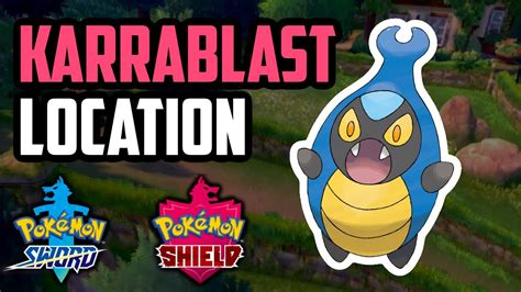 How to Catch Karrablast - Pokemon Sword & Shield - YouTube