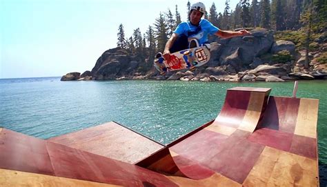 Bossa Blue: Bob Burnquist e a Ramp flutuante.