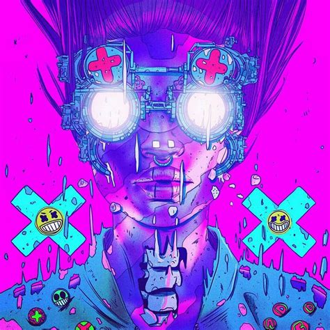 Pin by Pansy Pen on art | Cyberpunk art, Psychedelic art, Pop art wallpaper