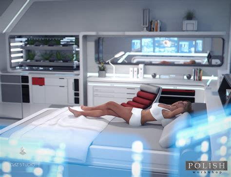 Space Station Living Quarters | Daz 3D