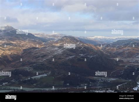 snowdonia snowdon winter wales Stock Photo - Alamy