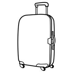 Suitcase Clipart Black And White - ClipArt Best
