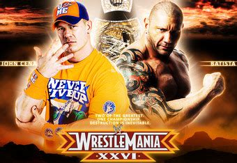 Thoughts on Batista vs. John Cena @ Wrestlemania 26 – Ringside Logic