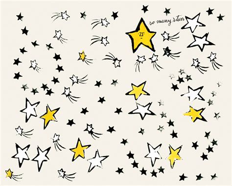 So Many Stars, c.1958 Art Print by Andy Warhol | King & McGaw