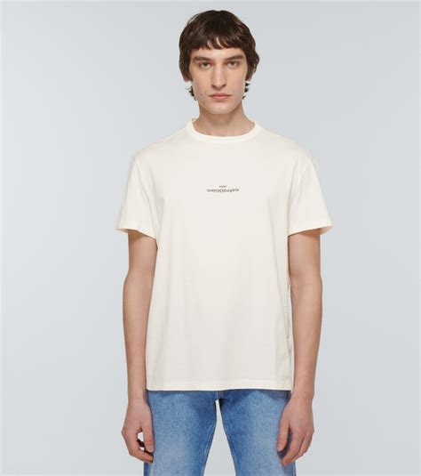 Maison Margiela Logo cotton jersey T-shirt Maison Margiela