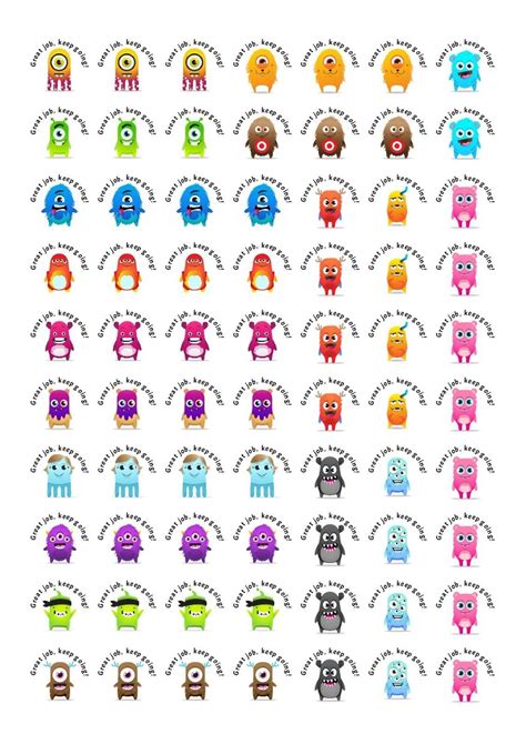 140, 280, 350 x Class DOJO reward stickers school/ teacher/Kids Circular 2.5cm | eBay