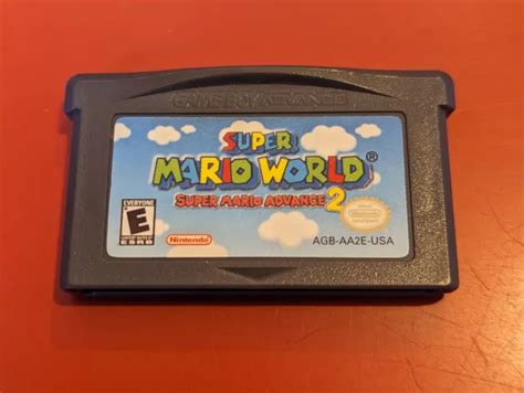 SUPER MARIO WORLD Super Mario Advance 2 Game Boy Advance GBA, Cartridge - Tested $17.90 - PicClick