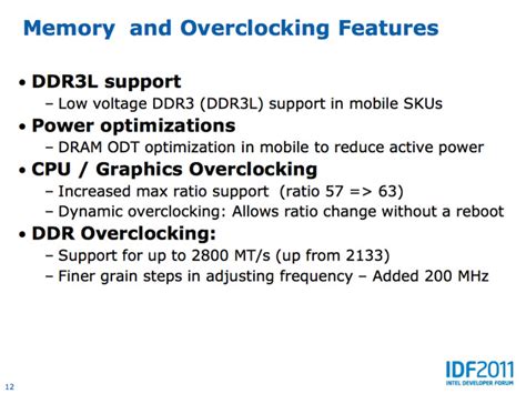 Cache, Memory Controller & Overclocking Changes - Intel's Ivy Bridge ...